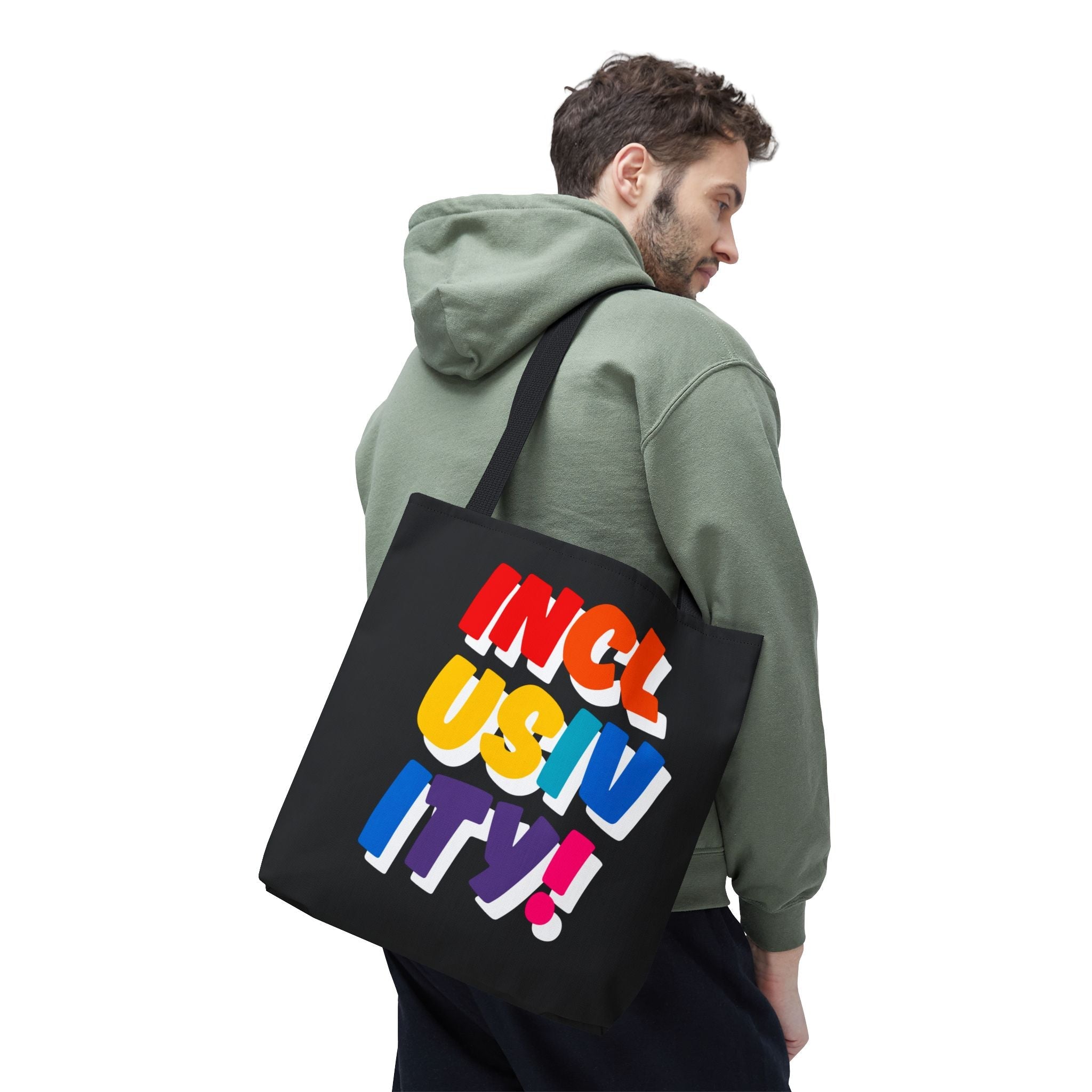 Inclusivity! Rainbow Fun Everyday Cute Tote Bag