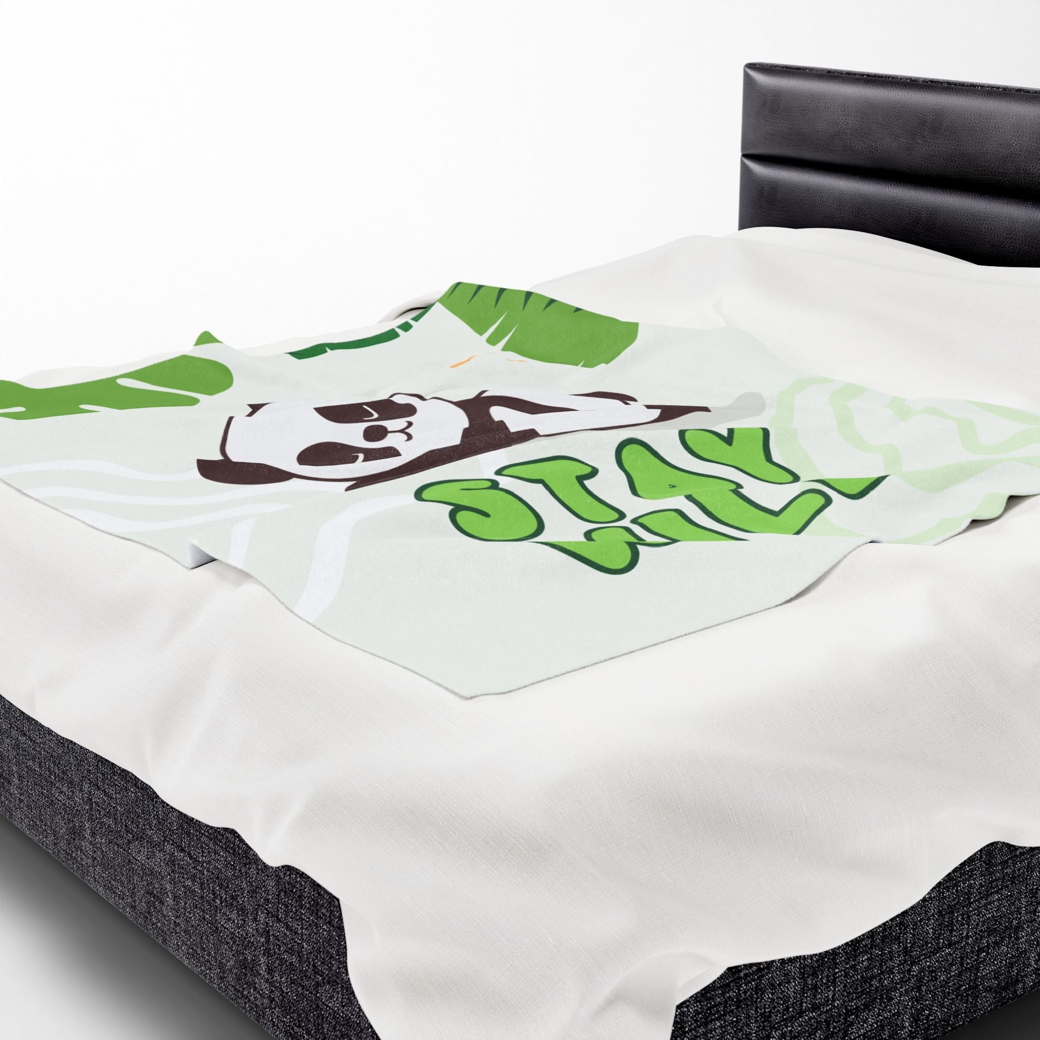 Stay Wild Cute Panda | Mix & Match Soft Fun-Flirty Lovers’ Blankets