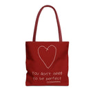 You Don’t Need to be Perfect | Mix & Match Fun-Flirty Lovers’ Totes