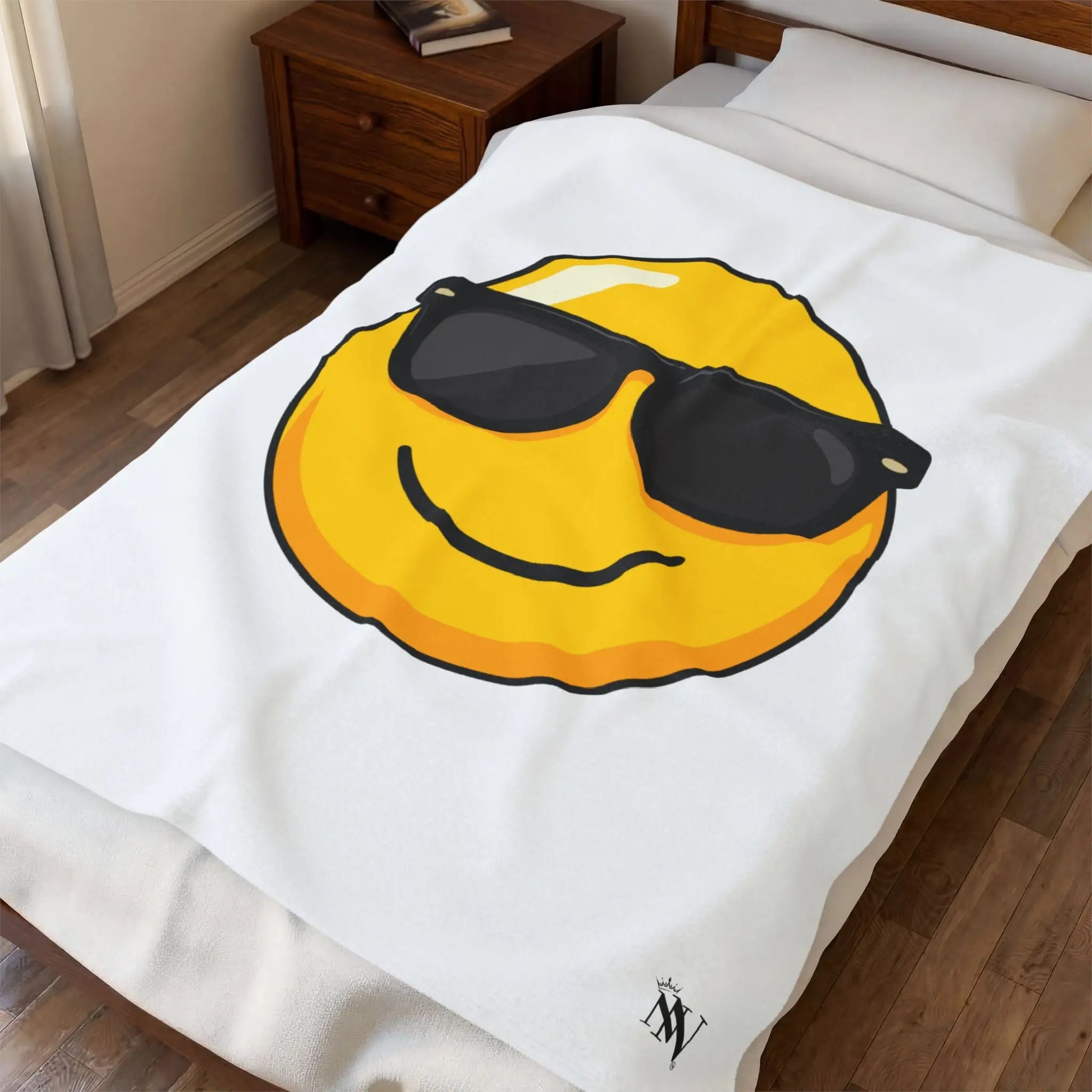 Too Cool Emoji Blanket