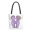Naked Couple Emoji | Mix & Match Fun-Flirty Lovers’ Totes