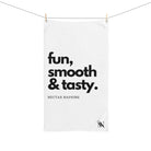 Fun Smooth Tasty | Mix & Match Original Fun-Flirty Lovers’ Towels