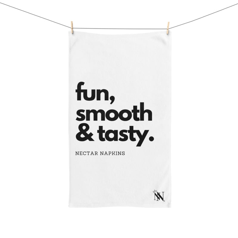 Fun Smooth Tasty | Mix & Match Original Fun-Flirty Lovers’ Towels