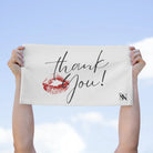 Thank You! with a Kiss | Mix & Match Soft Fun-Flirty Lovers’ Towels