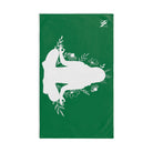Seated Yoga Meditation Green Cum Towel