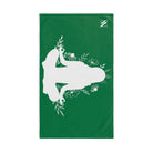 Seated Yoga Meditation Green | Mix & Match Classic Fun-Flirty Lovers’ Towels