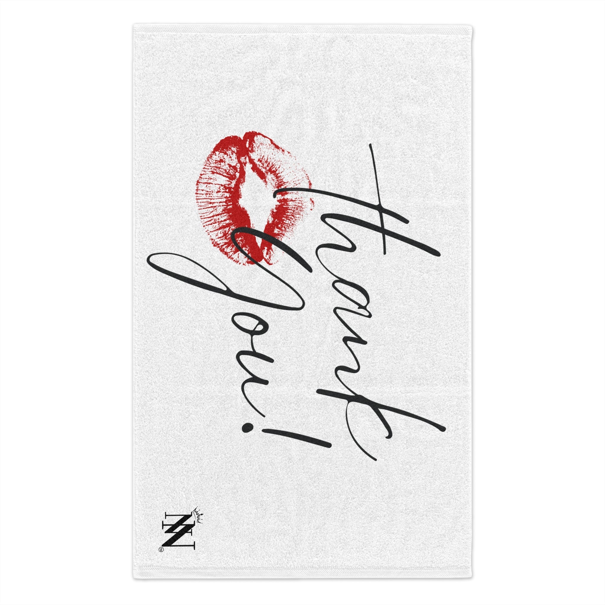 Thank You! with a Kiss Sex Towel