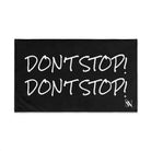 Don’t Stop! Don’t Stop Black Cum Towel