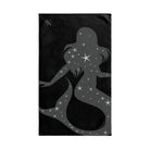 Mermaid Star Black | Mix & Match Classic Fun-Flirty Lovers’ Towels