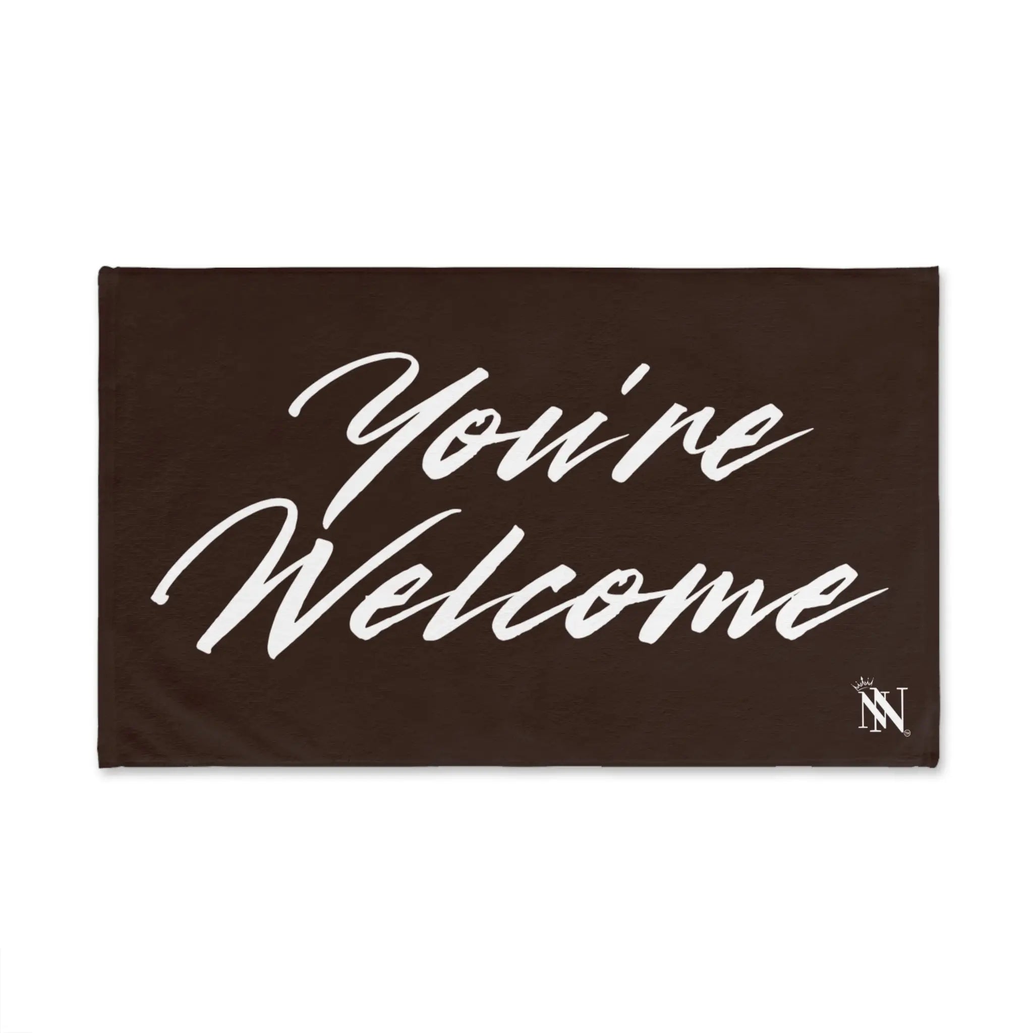 Simply You’re Welcome Chocolate Cum Towel