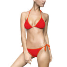 Red Strappy | Mix & Match Fun-Flirty Lovers’ String Bikinis