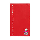 Nectar Napkins Brand Bright Red Cum Towel