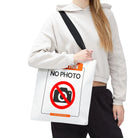 Attention No Photo Sign Tote Bag