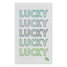 Lucky Multiple Times St. Patrick’s Day | Mix & Match Soft Fun-Flirty Lovers’ Towels