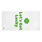 Let’s Get Lucky St. Patrick’s Day | Mix & Match XL Fun-Flirty Lovers’ Towels