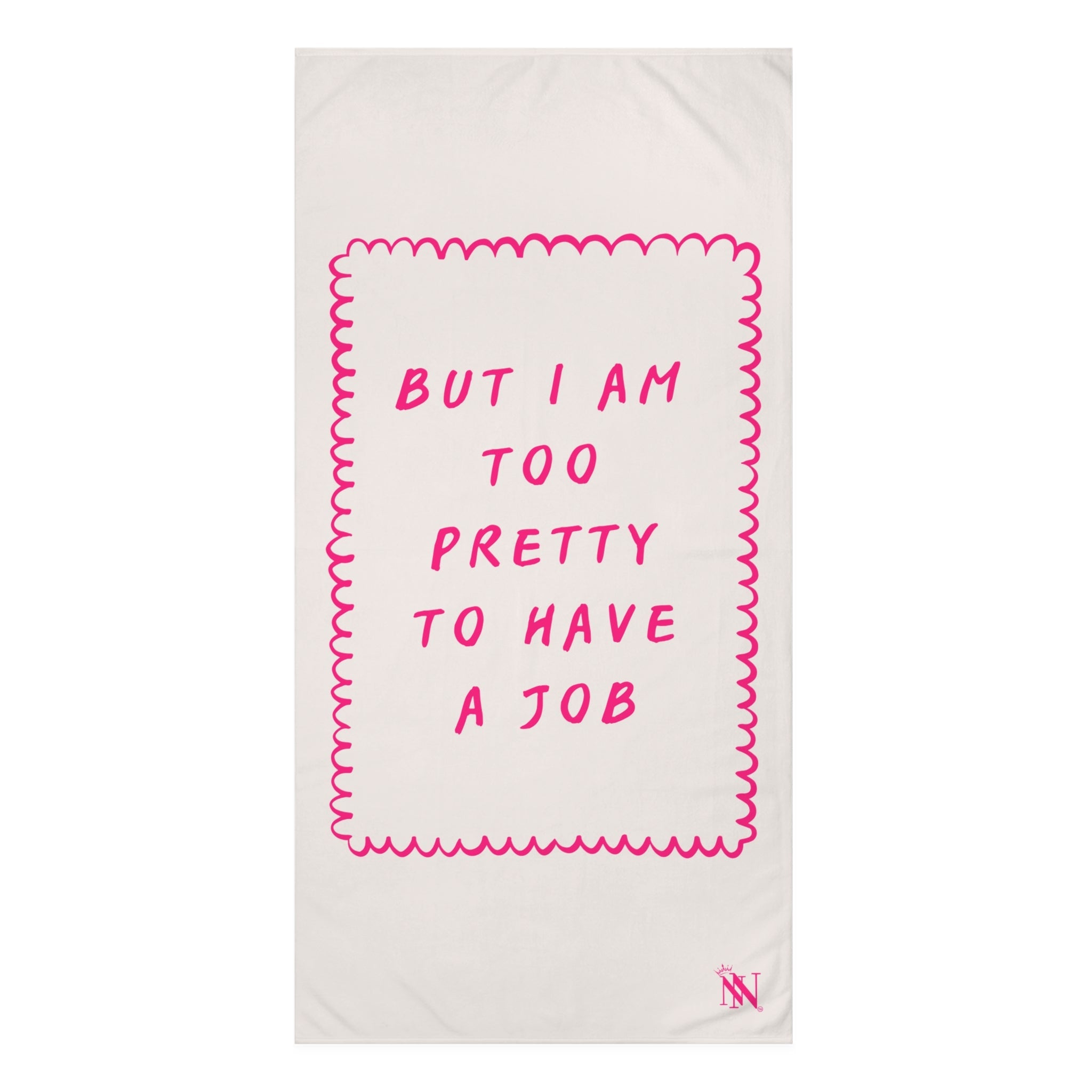 Too Pretty to Have a Job | Mix & Match XL Fun-Flirty Lovers’ Towels
