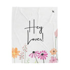 Hey Lover! Flowers | Mix & Match Soft Fun-Flirty Lovers’ Blankets