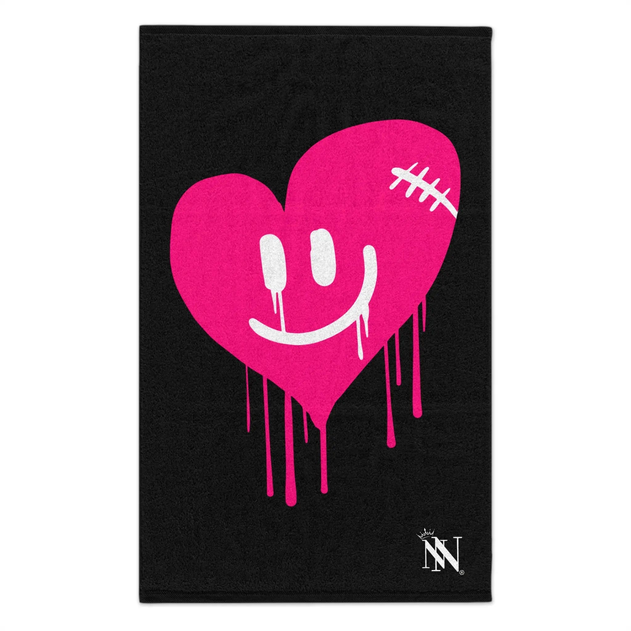 Smiling Drippy Heart | Nectar Napkins Fun-Flirty Lovers’ Towels
