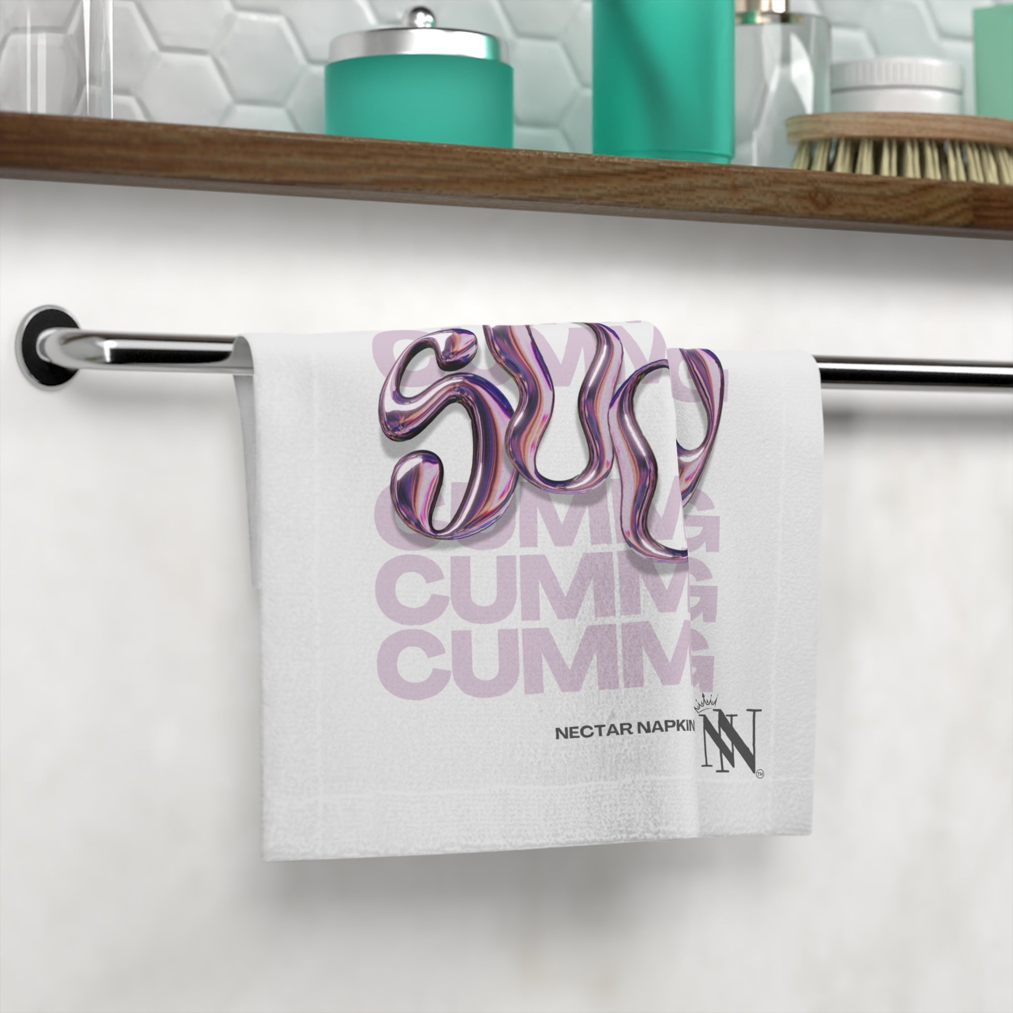 Get Ready Cumming Soon | Mix & Match Lils’ Fun-Flirty Lovers’ Towels