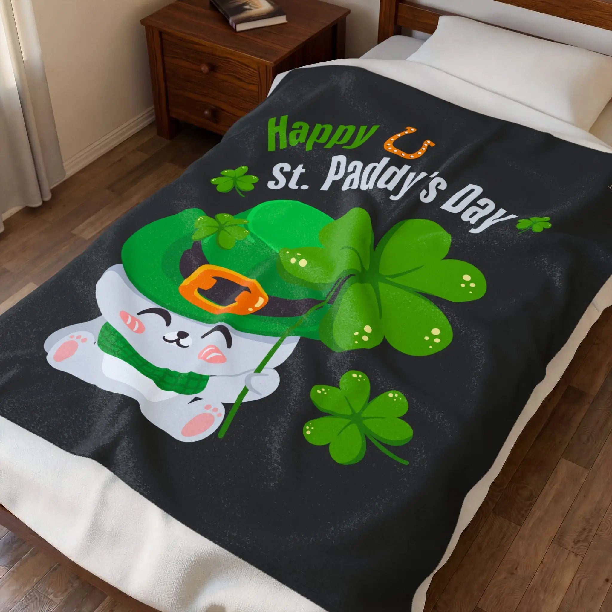 Happy St. Paddy’s Day | Mix & Match Soft Fun-Flirty Lovers’ Blankets