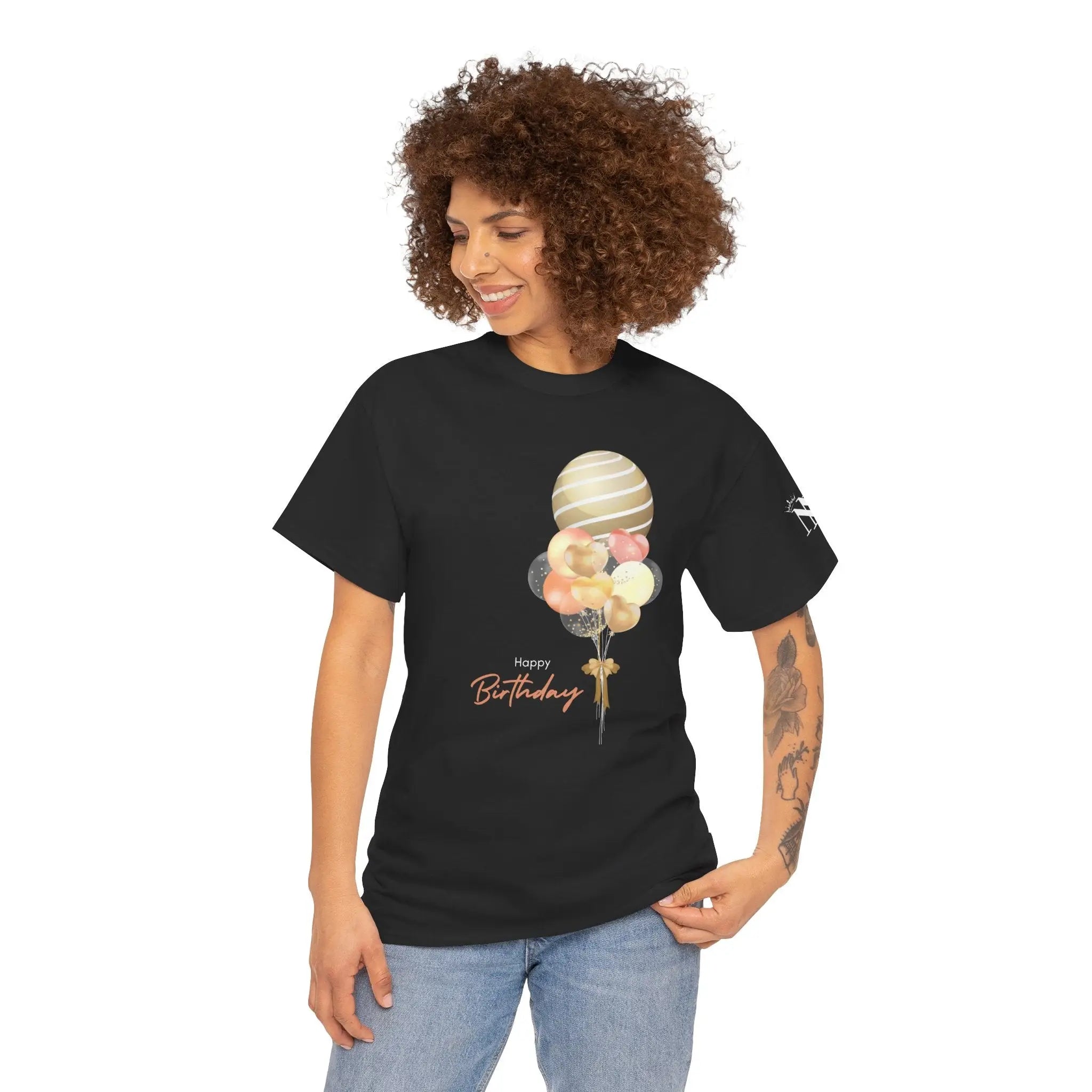 Pretty Happy Birthday | Mix & Match 100% Cotton Unisex Fun-Flirty Lovers’ Tees