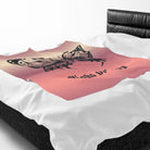 Flight of Love Skull Butterfly Blanket