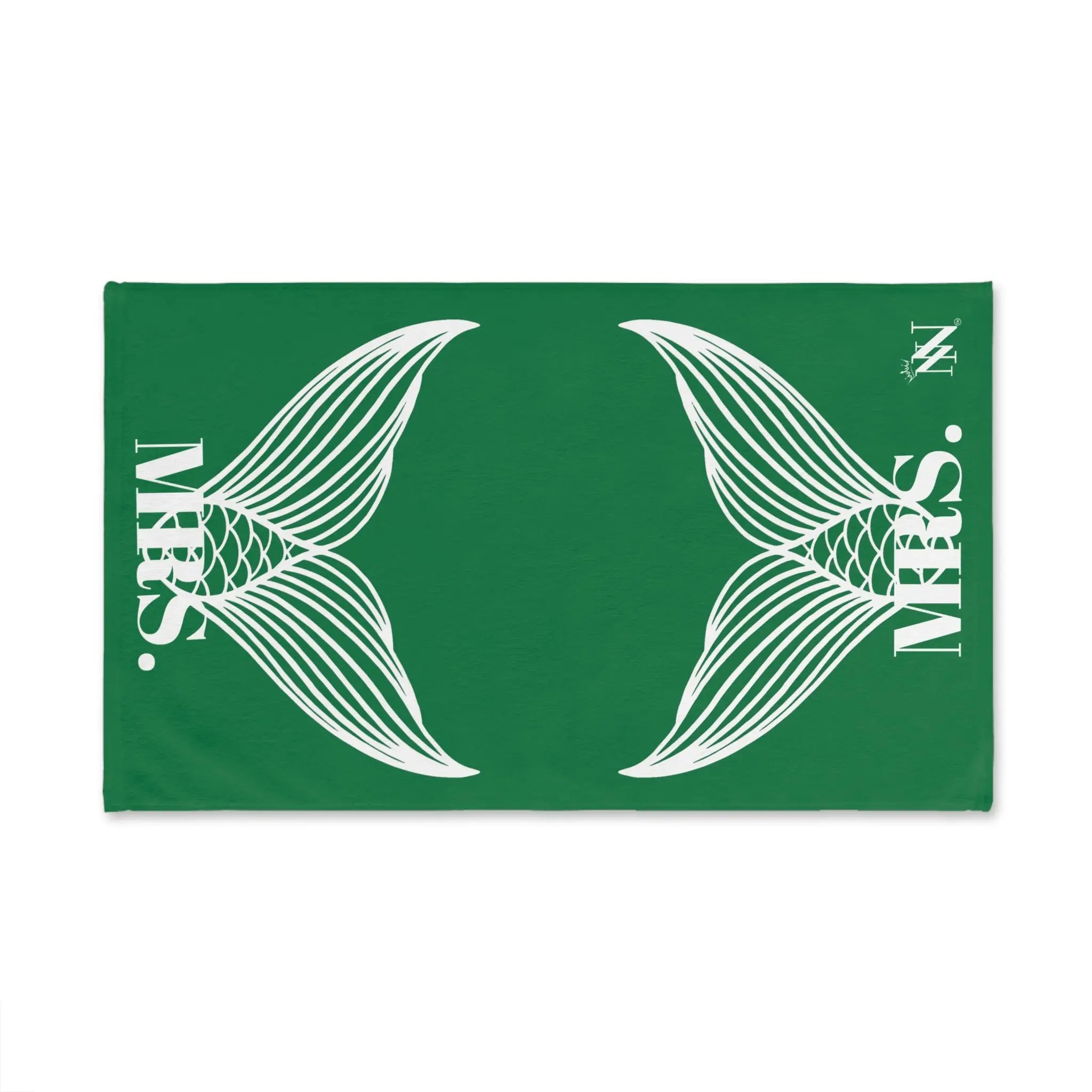 Mrs. Mrs. Mermaid Shareable Sides Green Cum Towel