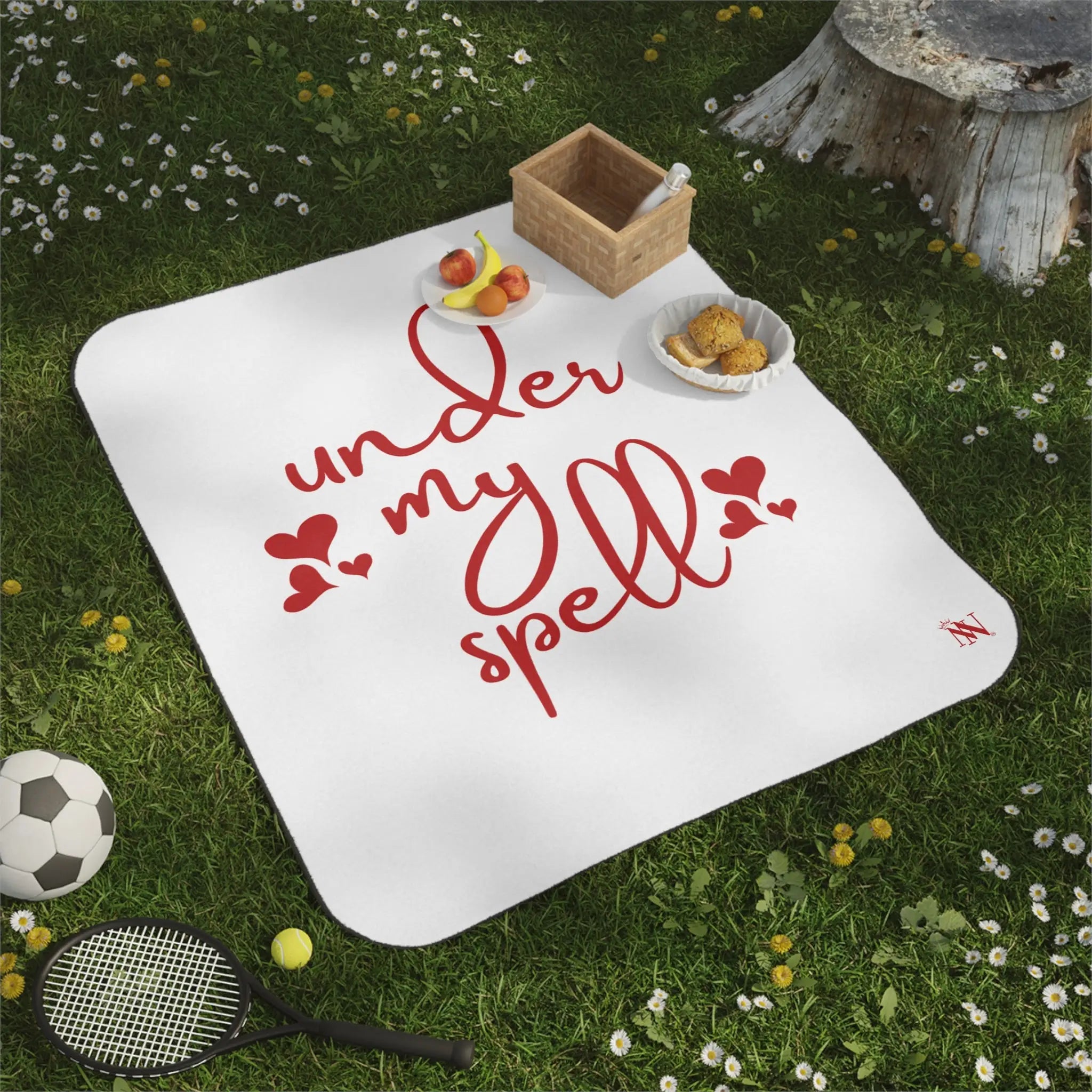 Under My Spell Hearts Sex Blanket