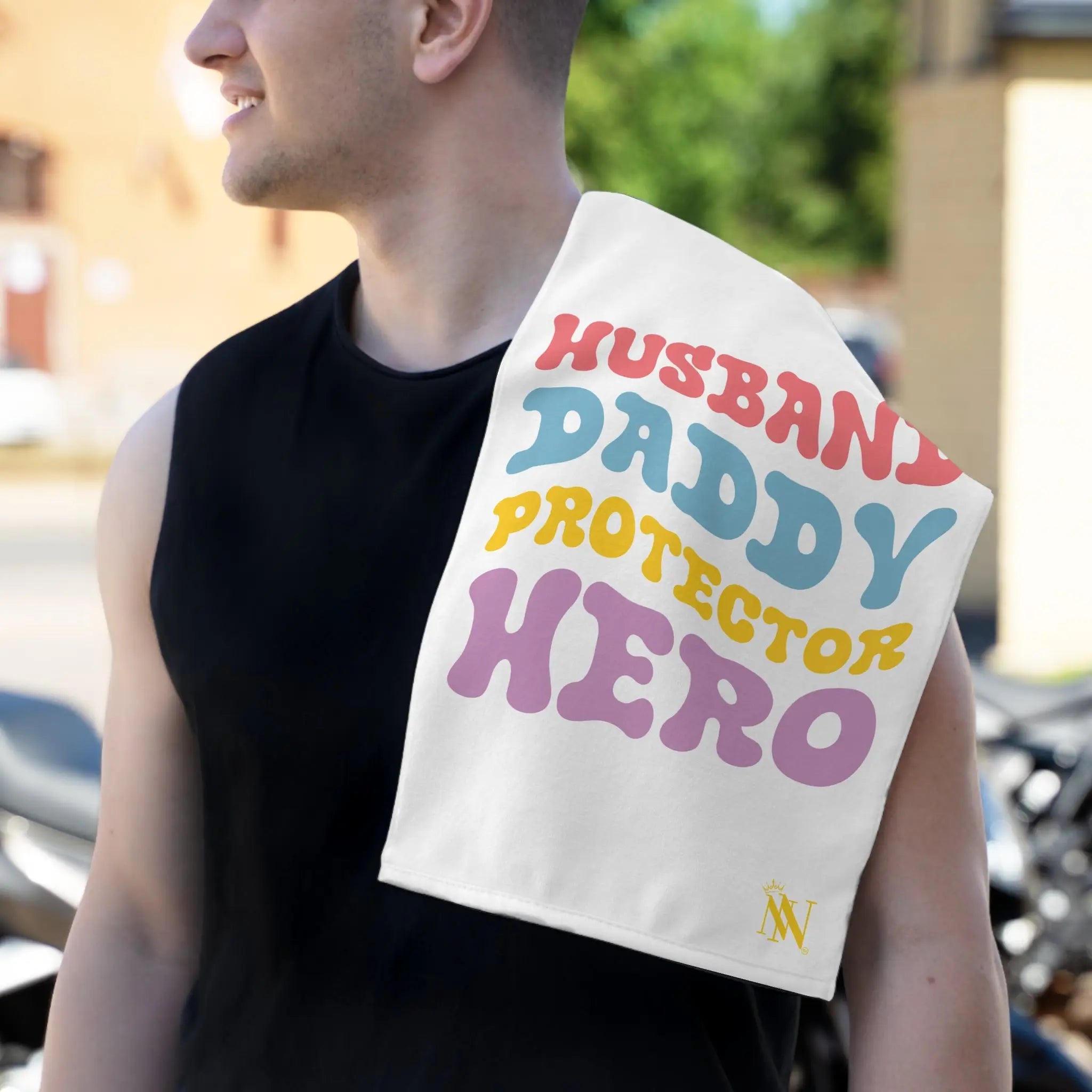 Husband Daddy Protector Hero | Mix & Match Soft Fun-Flirty Lovers’ Towels