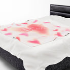 Be Yourself Heart Pattern Lovers’ Silky Soft Blanket