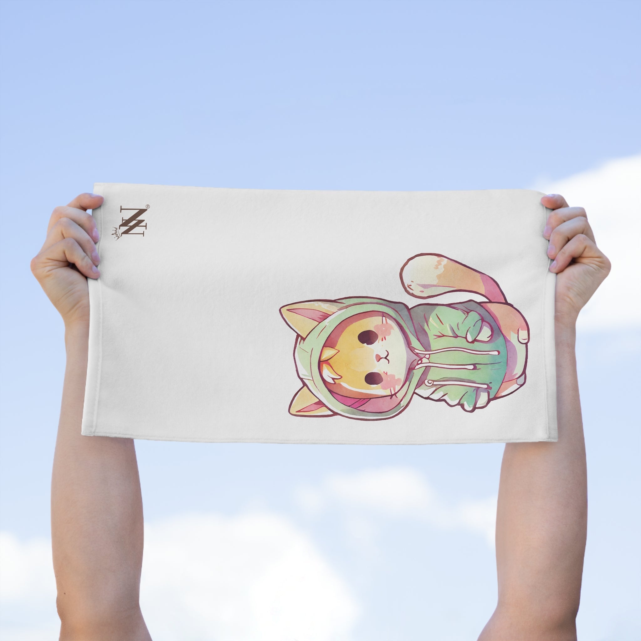 Cute Anime Kitten | Mix & Match Soft Fun-Flirty Lovers’ Towels