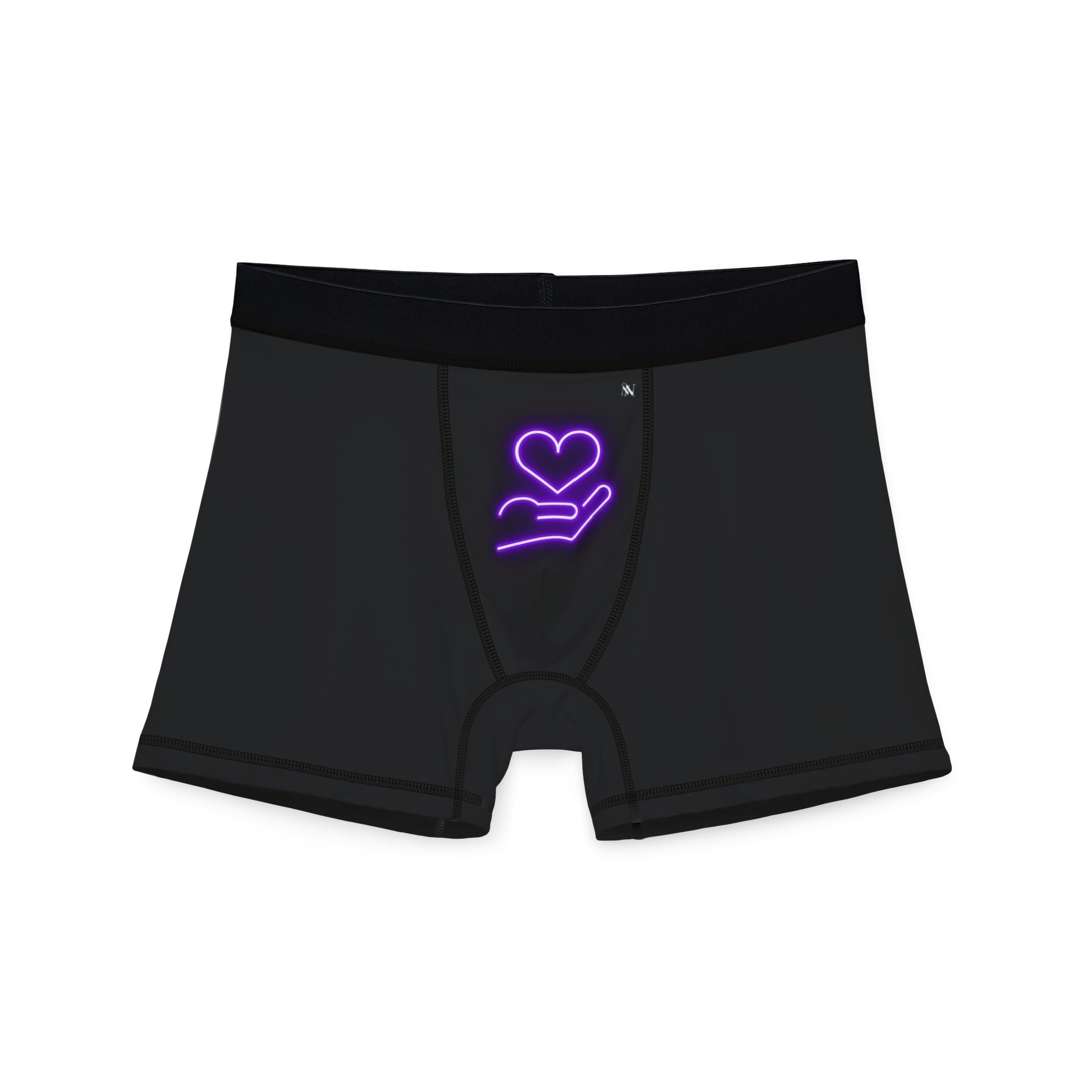 My Purple Heart in Your Hand | Mix & Match Fun-Flirty Lovers’ Boxer Briefs