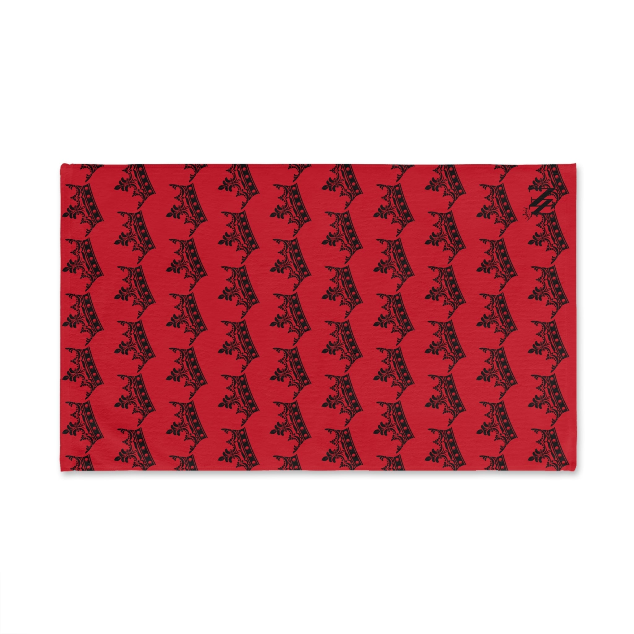 Crown Queen Pattern Red Cum Towel