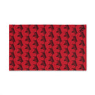 Crown Queen Pattern Red | Mix & Match Classic Fun-Flirty Lovers’ Towels