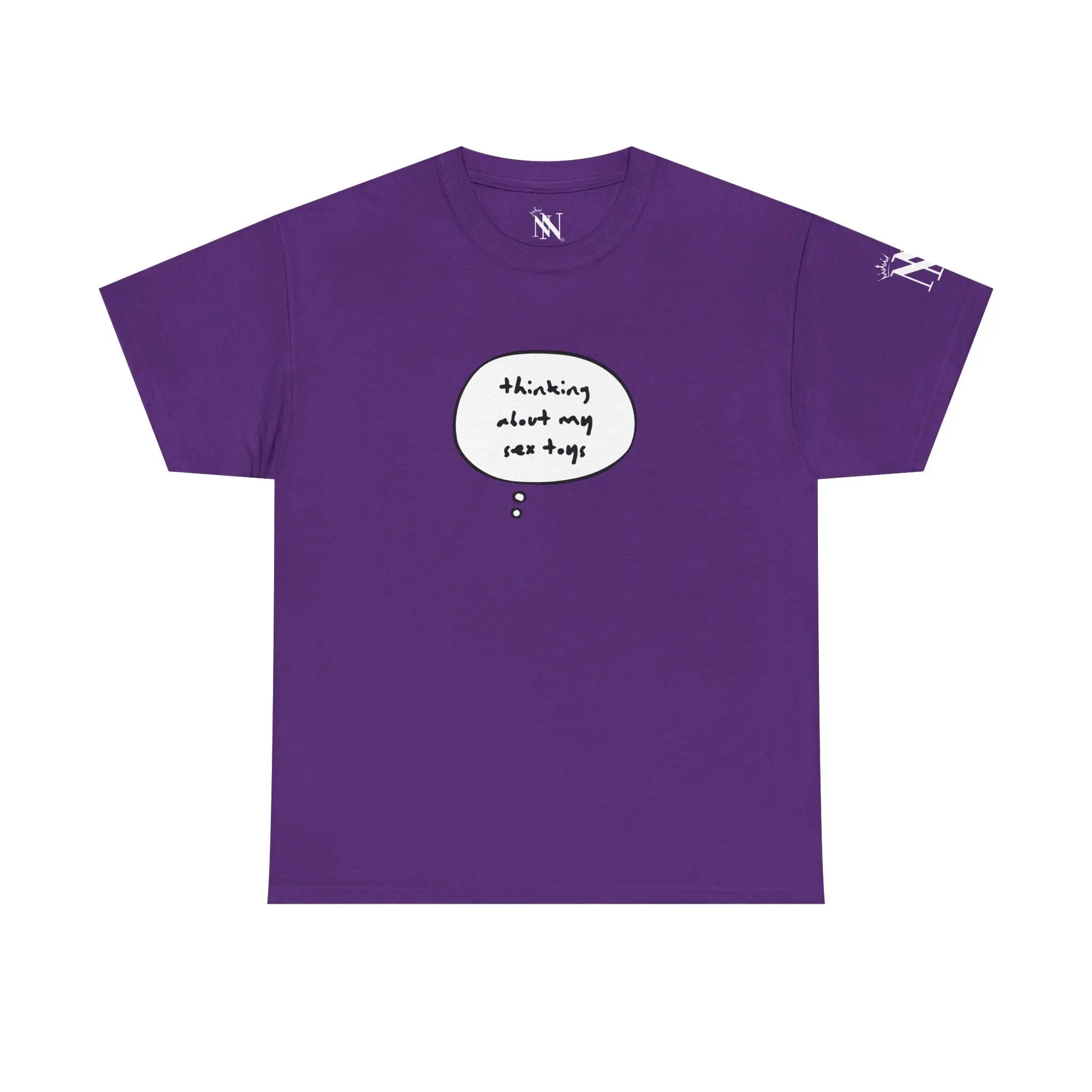 Thinking About My Sex Toys | Mix & Match 100% Cotton Unisex Fun-Flirty Lovers’ Tees