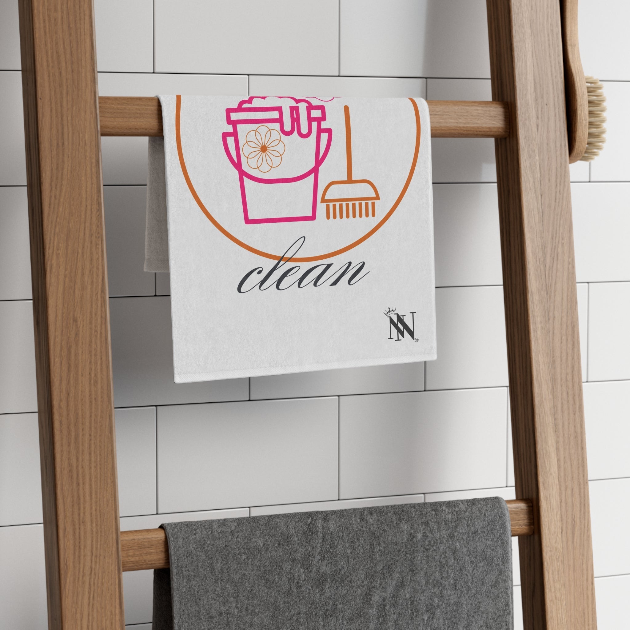 Just Cum Clean! | Mix & Match Soft Fun-Flirty Lovers’ Towels