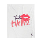 Take Turns | Mix & Match Velveteen Fun-Flirty Lovers’ Blankets