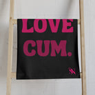Fuck Love Cum. Nectar Napkins Cum Towel