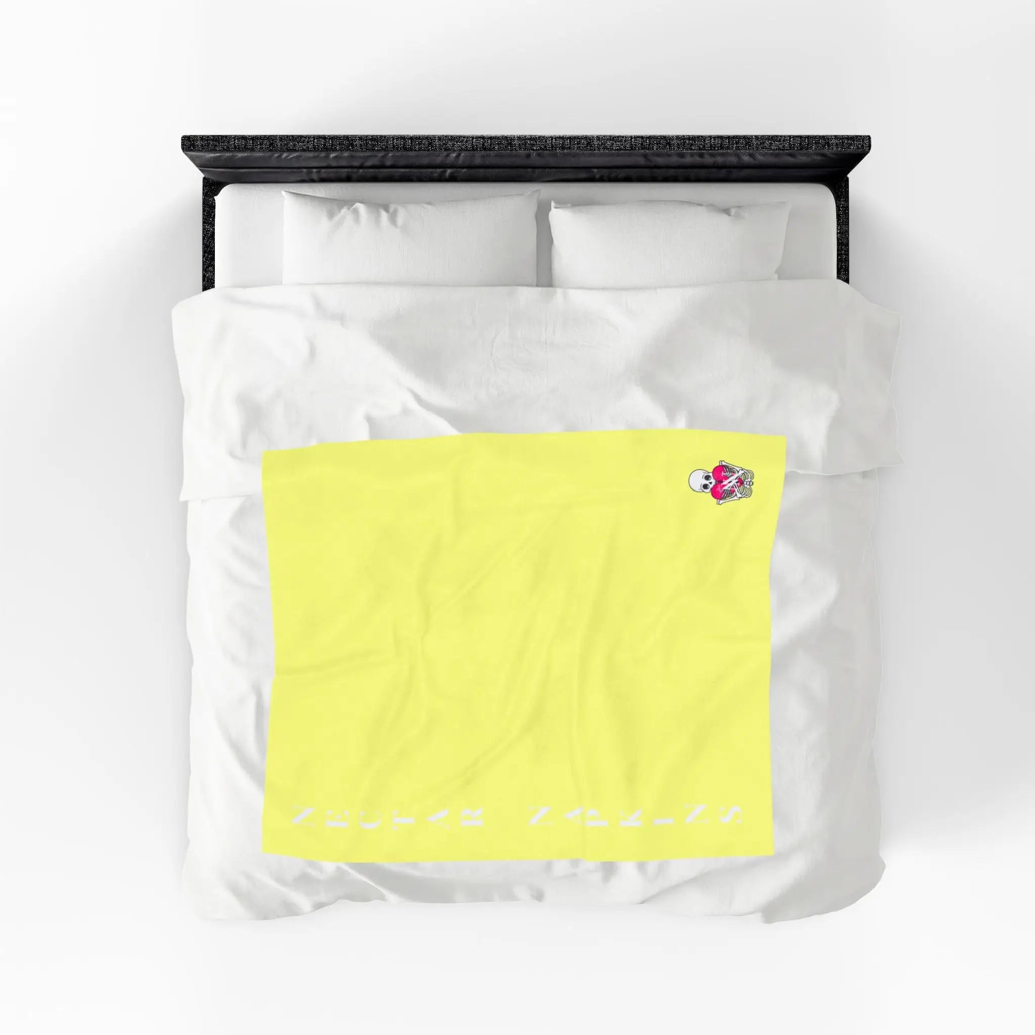 Nectar Napkins Brand Light Yellow Love Blanket