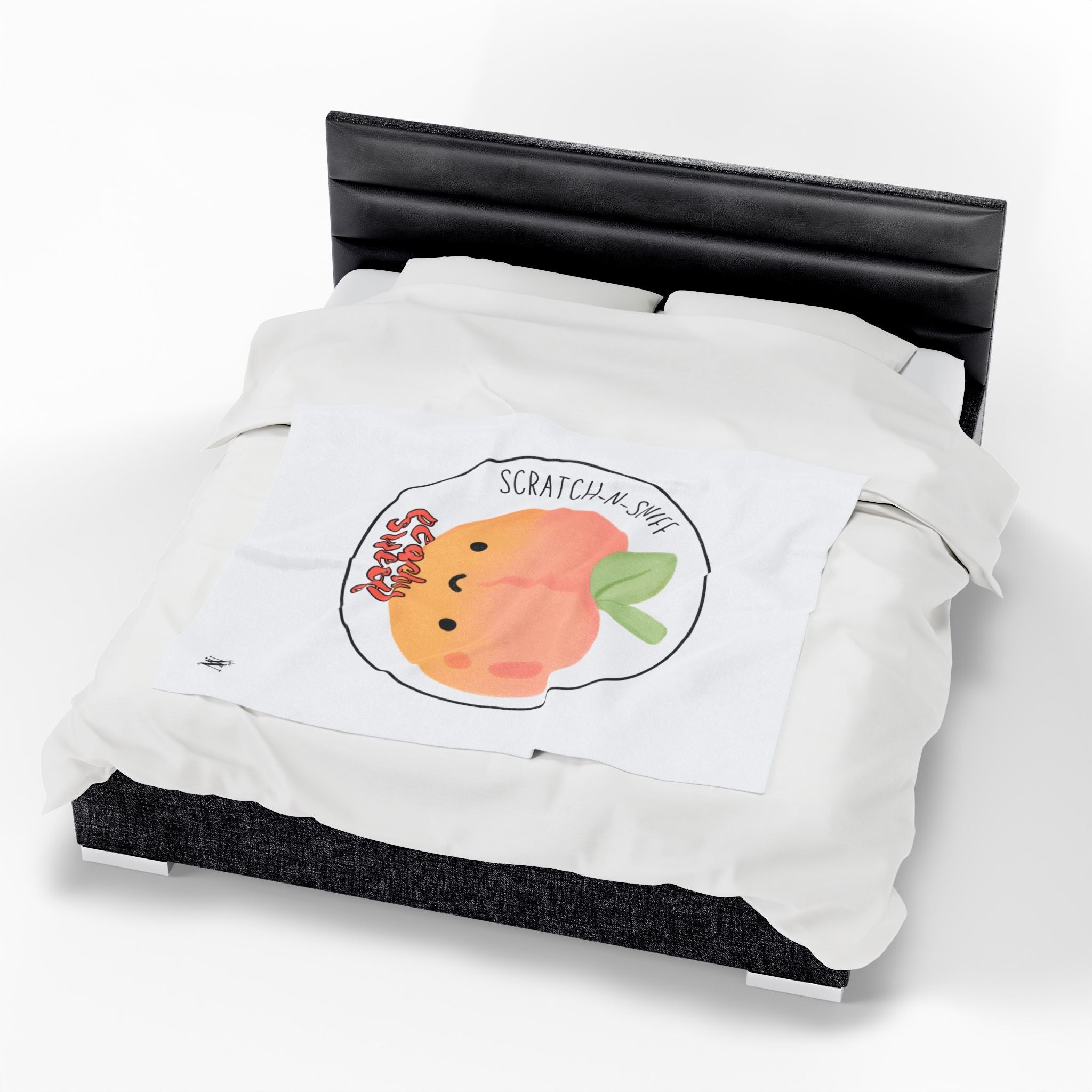 Peachy Sweet Scratch N Sniff | Mix & Match Fun-Flirty Lovers’ Blankets