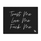 Trust Me Love Me Fuck Me | Mix & Match Playful Fun-Flirty Lovers’ Toy Mats