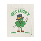 Get Lucky Shamrock St. Patrick’s Day | Mix & Match Soft Fun-Flirty Lovers’ Blankets