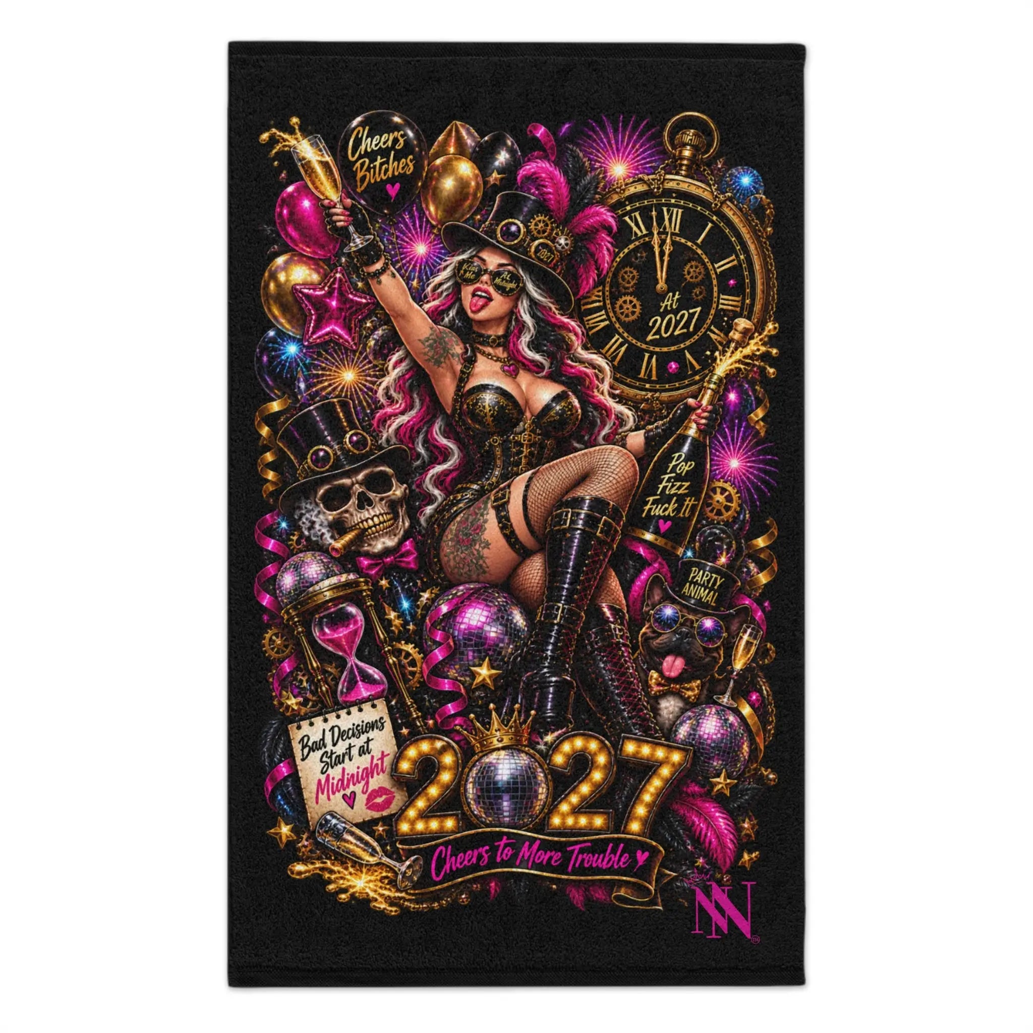 New Year’s Eve Wicked Fantasy Sex Towel