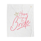 Here Cums the Bride | Mix & Match Fun-Flirty Lovers’ Blankets