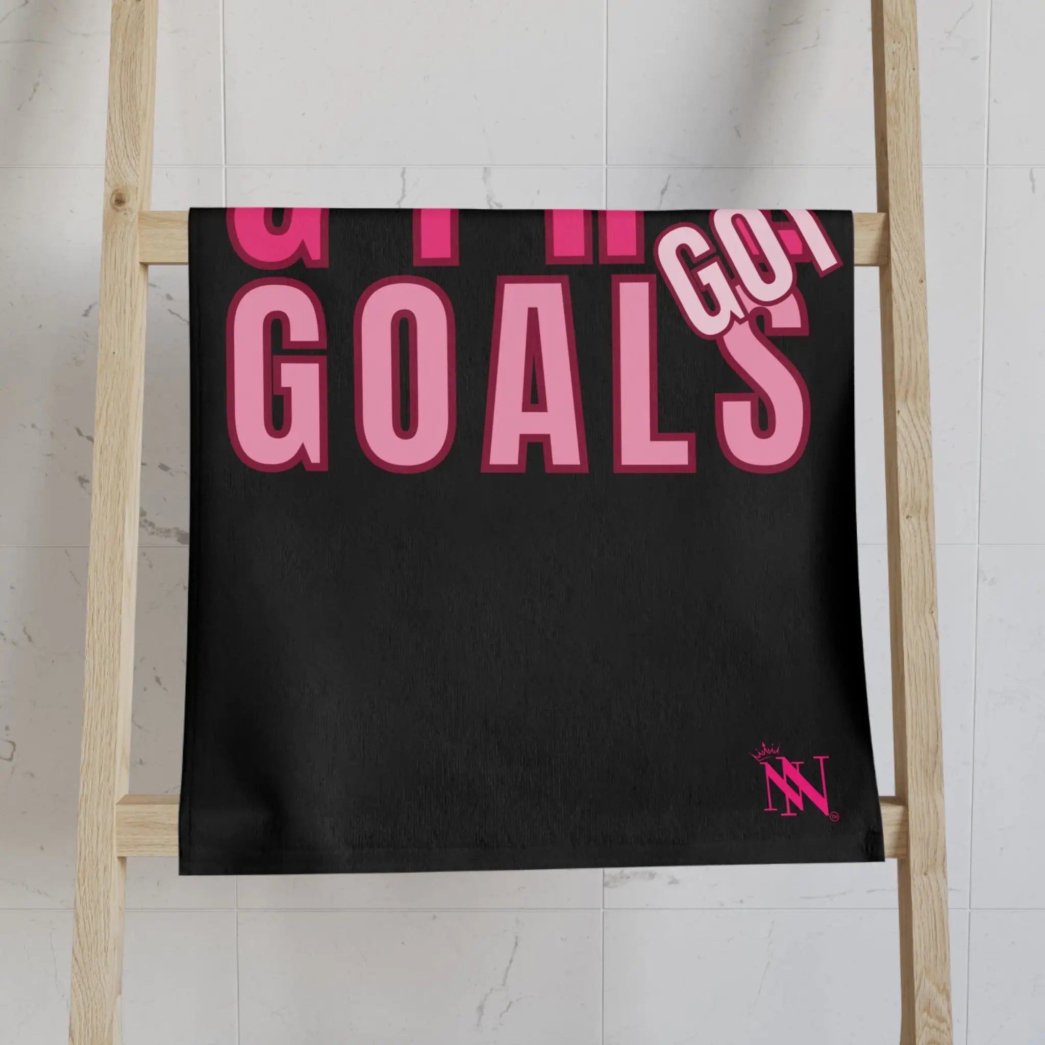 Girl Got Goals | Mix & Match Classic Fun-Flirty Lovers’ Towels