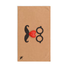Funny Glasses Head | Mix & Match Original Fun-Flirty Lovers’ Towels