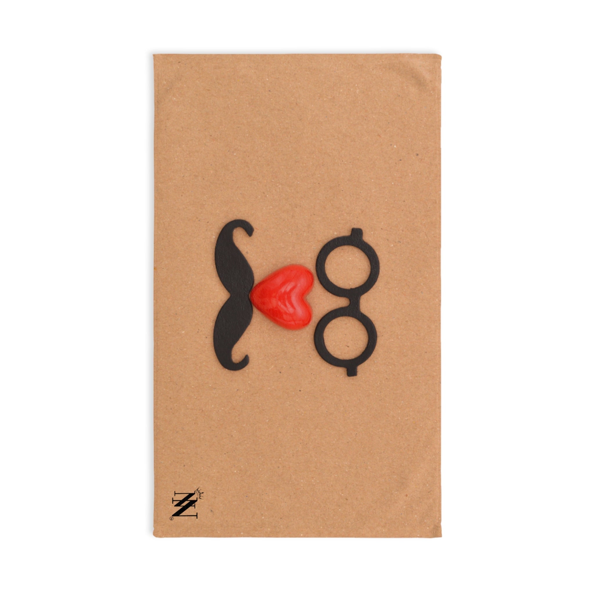 Funny Glasses Head | Mix & Match Original Fun-Flirty Lovers’ Towels