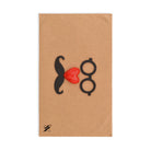 Funny Glasses Head | Mix & Match Original Fun-Flirty Lovers’ Towels