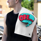 Thinking Oh... Cartoon Fun | Mix & Match Soft Fun-Flirty Lovers’ Towels