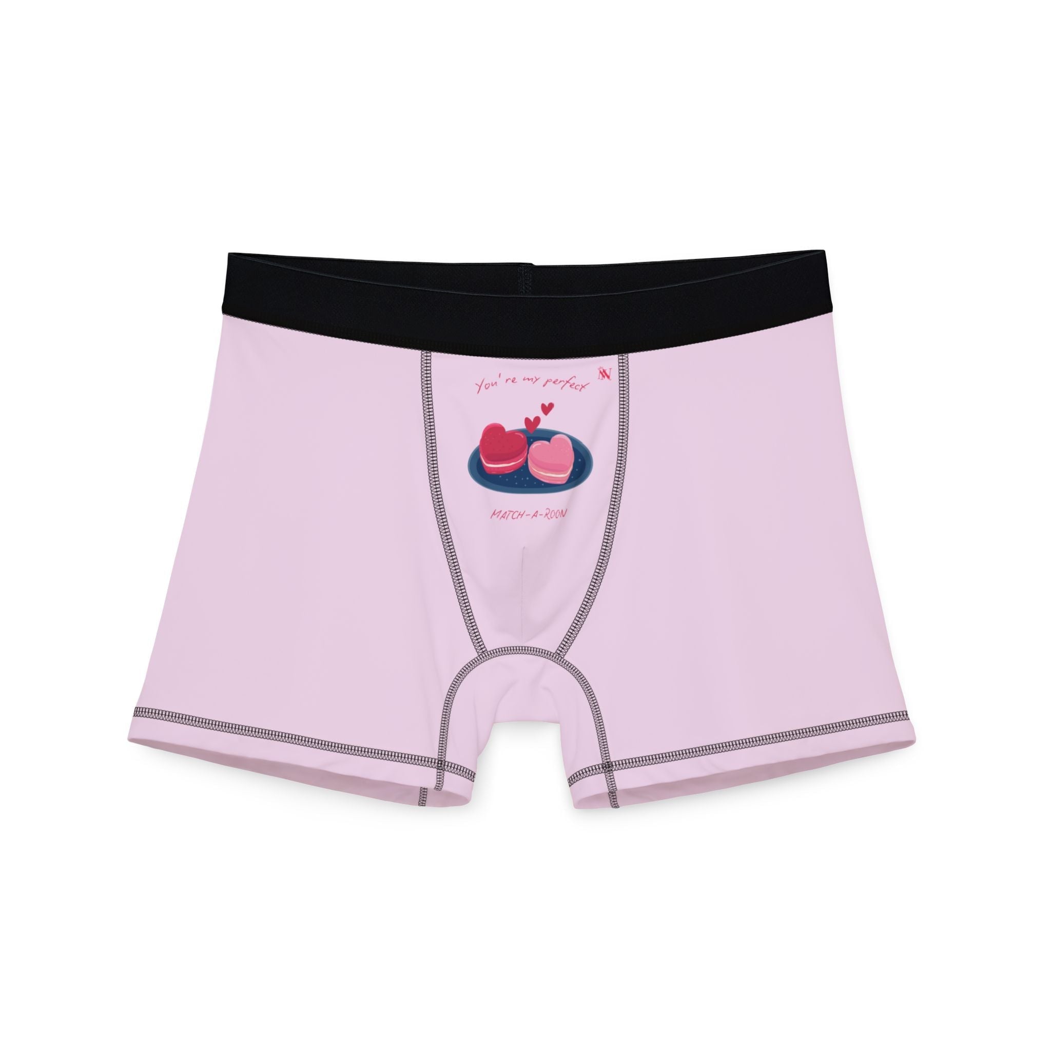 You’re My Perfect Match-A-Roon | Mix & Match Men’s Fun-Flirty Lovers’ Boxer Briefs